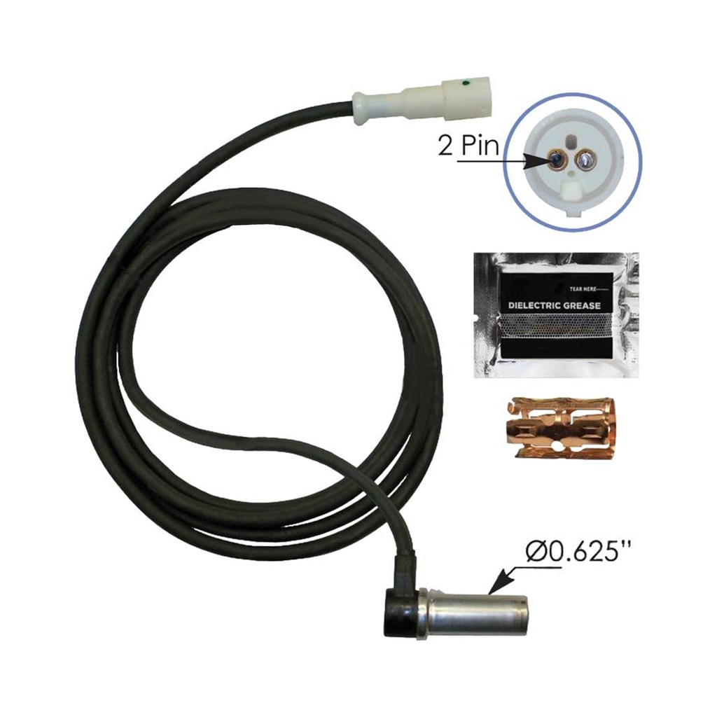 ABS Sensor 577.A801538 5001064 300084 800110 801538 BW801538 BX801538 ...